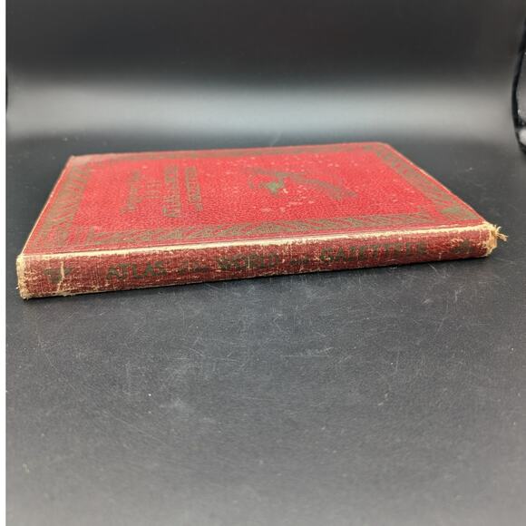The Literary Digest 1931 Atlas of the World and Gazetteer Book Rand McNally Maps - Picture 6 of 15